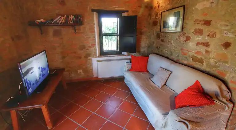 Gårdshus i San Giovanni d'Asso