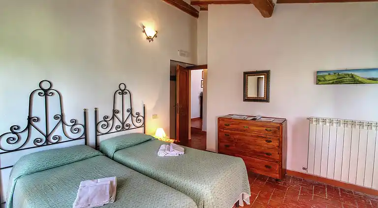 Gårdshus i San Giovanni d'Asso