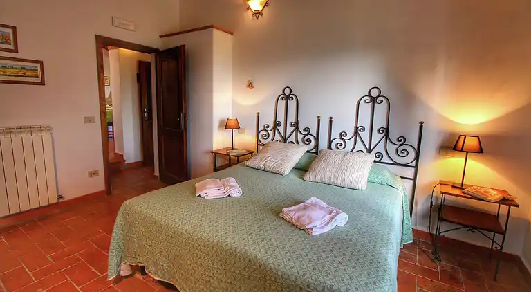 Gårdshus i San Giovanni d'Asso