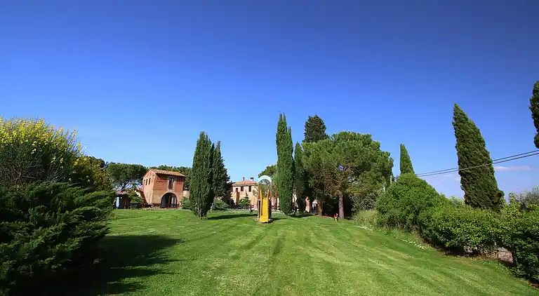 Gårdshus i San Giovanni d'Asso