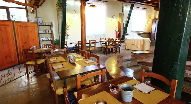 Gårdshus i San Giovanni d'Asso