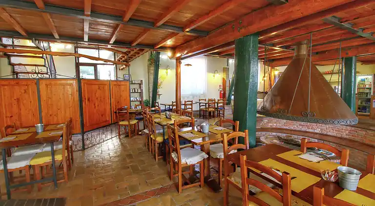 Gårdshus i San Giovanni d'Asso