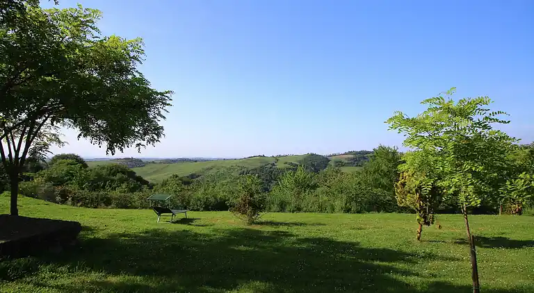 Gårdshus i San Giovanni d'Asso