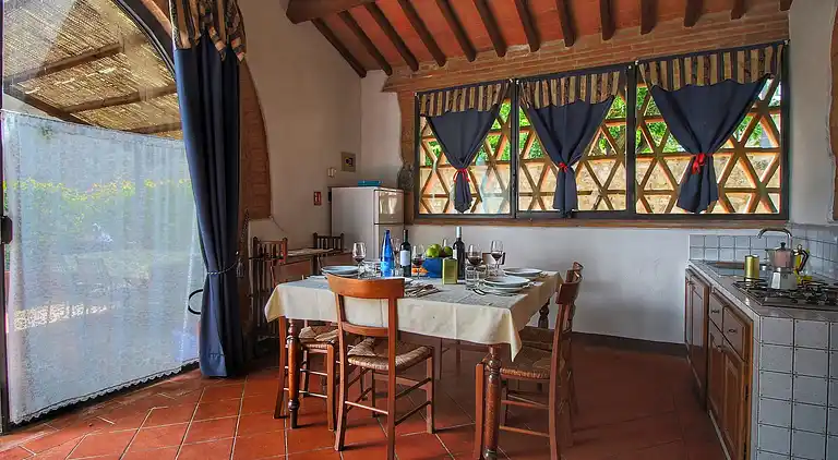 Ferienhaus in Mensanello