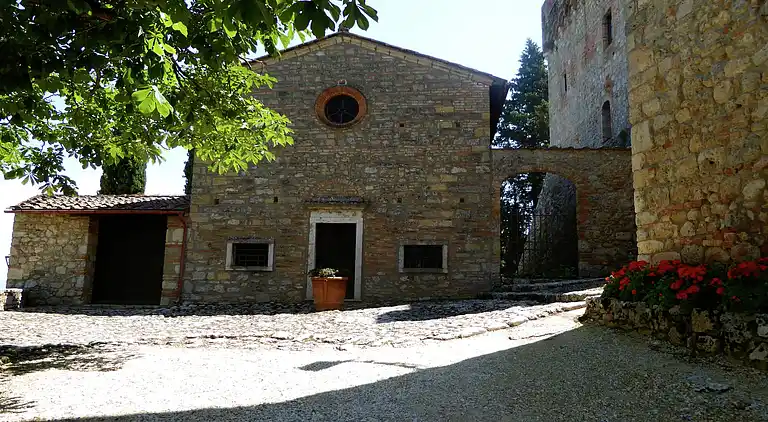 Slott i Monteriggioni