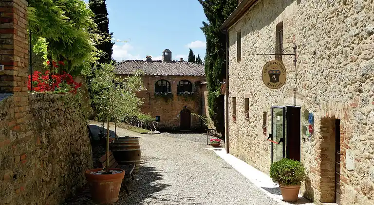 Slott i Monteriggioni