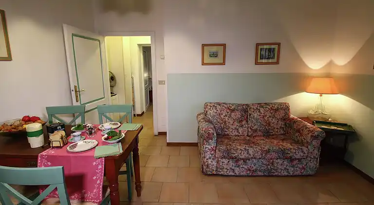 Gårdshus i Gavignano