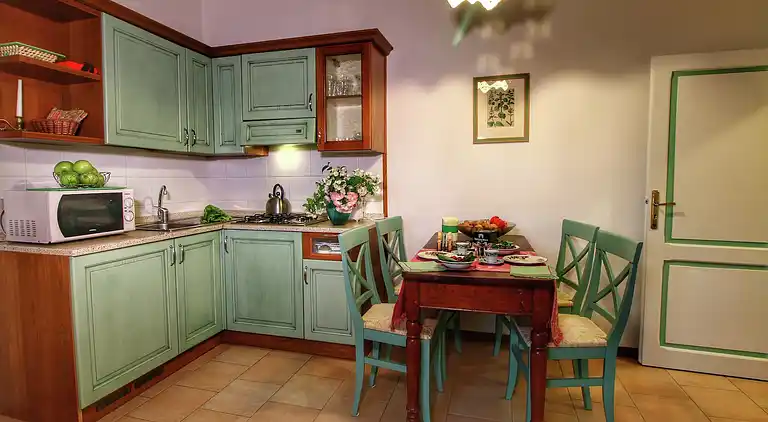 Gårdshus i Gavignano