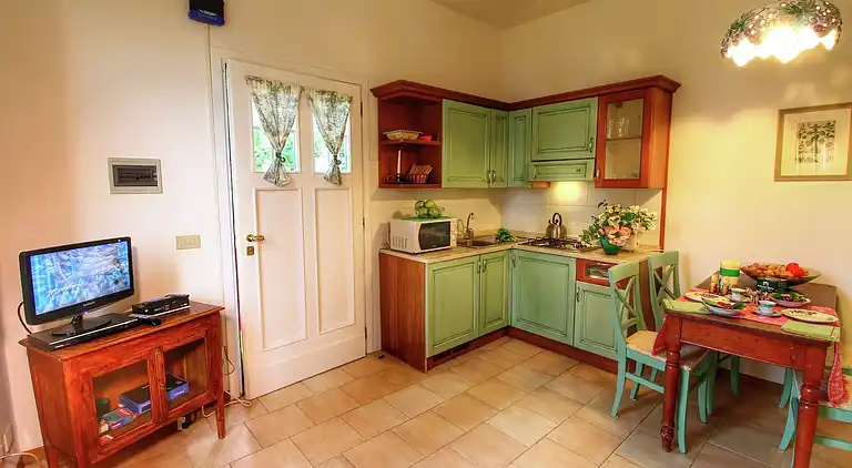 Gårdshus i Gavignano