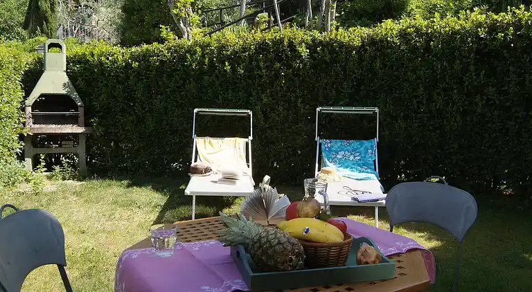 Gårdshus i Gavignano