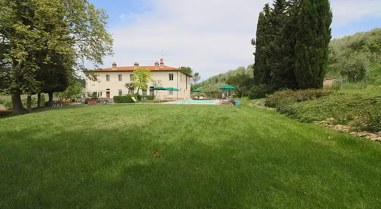 Gårdhus i San Gimignano