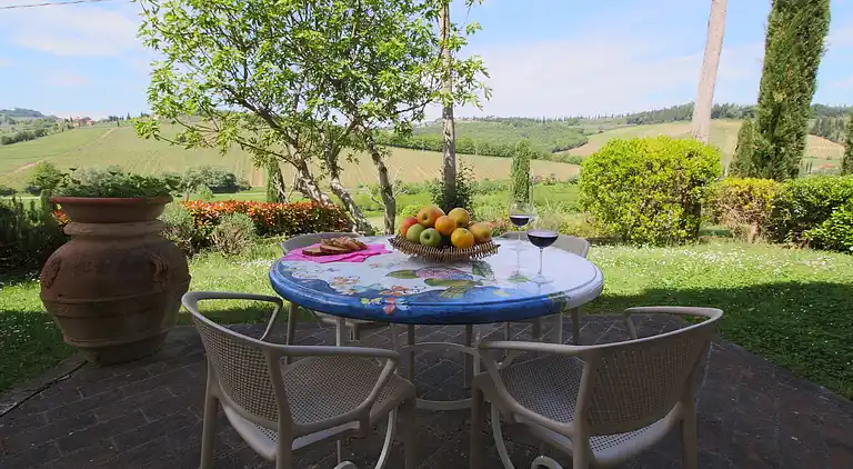 Gårdhus i San Gimignano