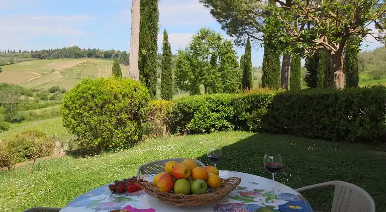 Gårdhus i San Gimignano