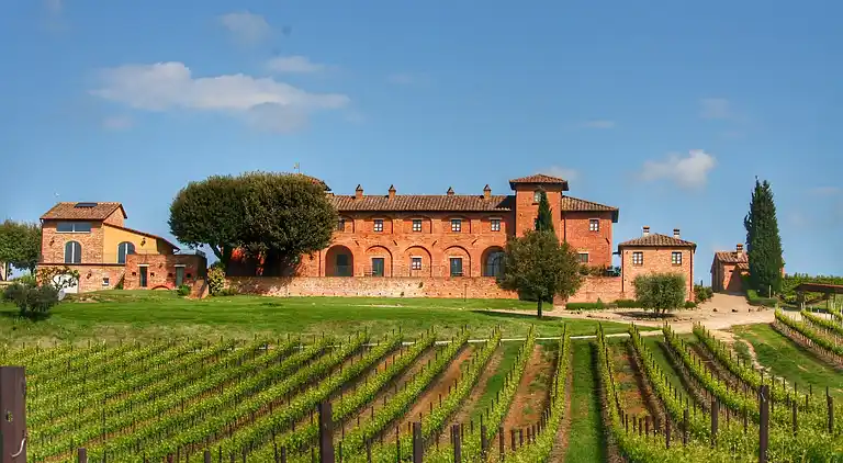 Gårdhus i Montepulciano