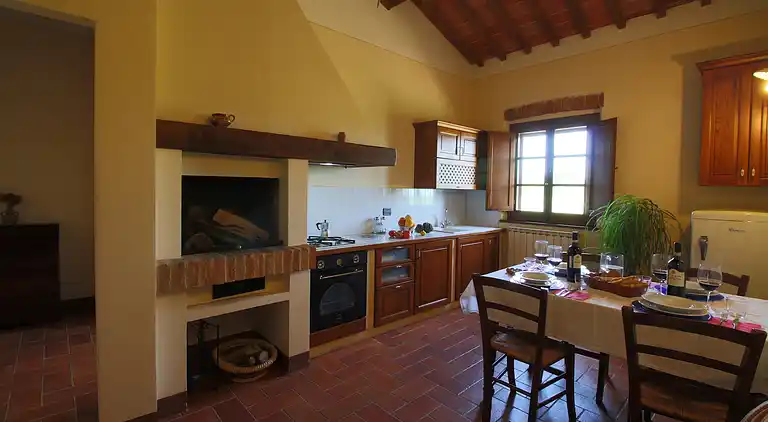 Gårdhus i Montepulciano