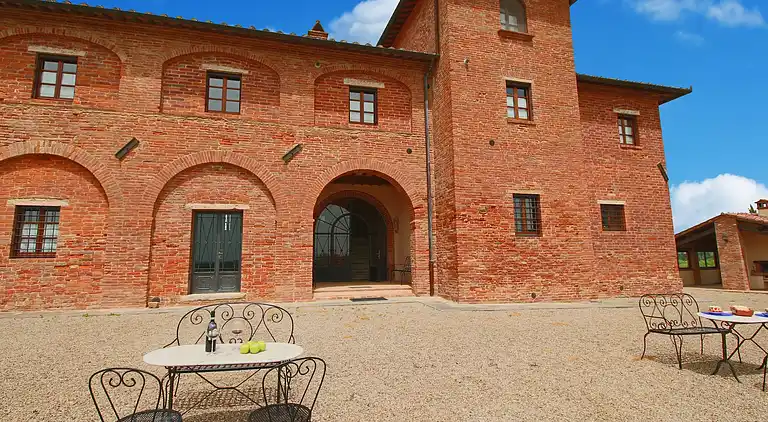 Gårdhus i Montepulciano