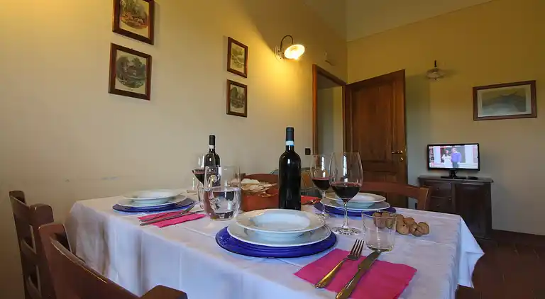 Gårdhus i Montepulciano