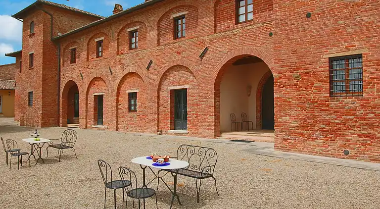 Gårdhus i Montepulciano