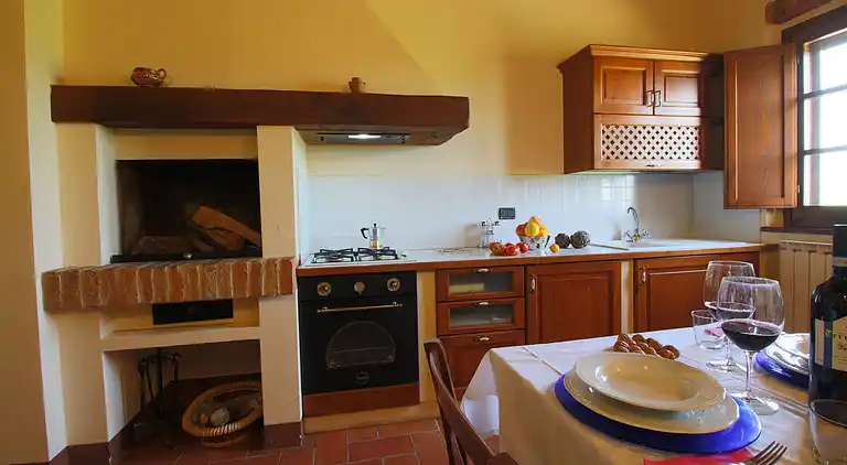 Gårdhus i Montepulciano