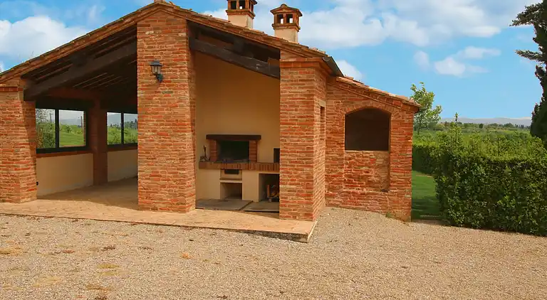 Gårdhus i Montepulciano