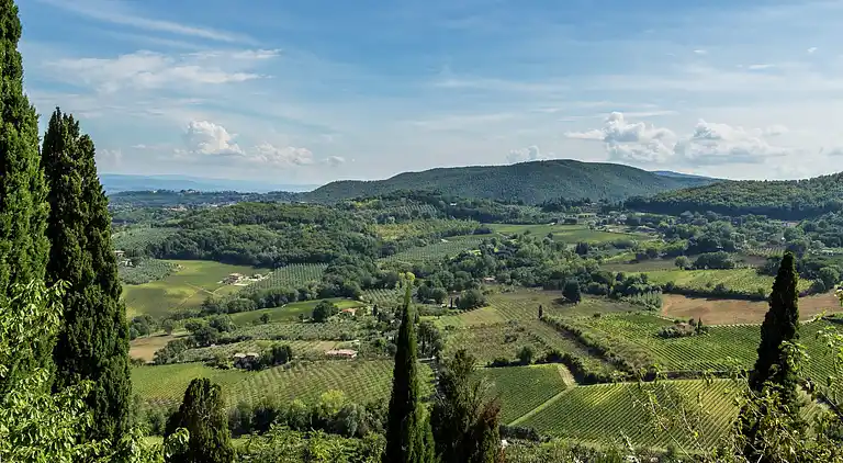 Gårdhus i Montepulciano