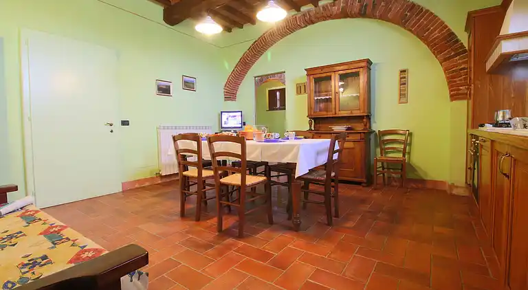 Gårdshus i Montepulciano