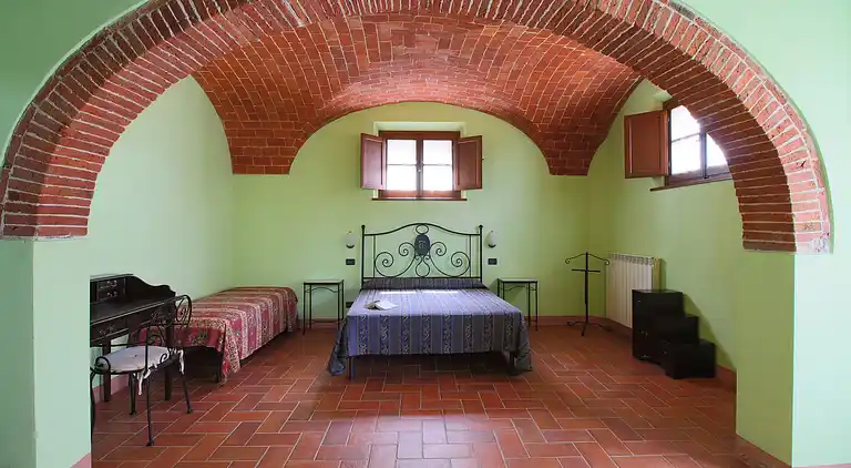 Gårdshus i Montepulciano