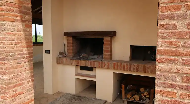 Gårdshus i Montepulciano