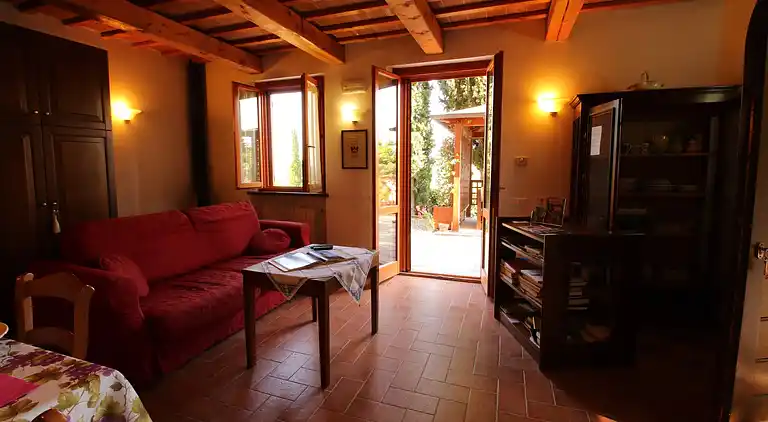 Gårdhus i Montecarotto