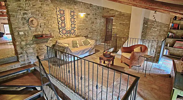 Gårdshus i Apecchio