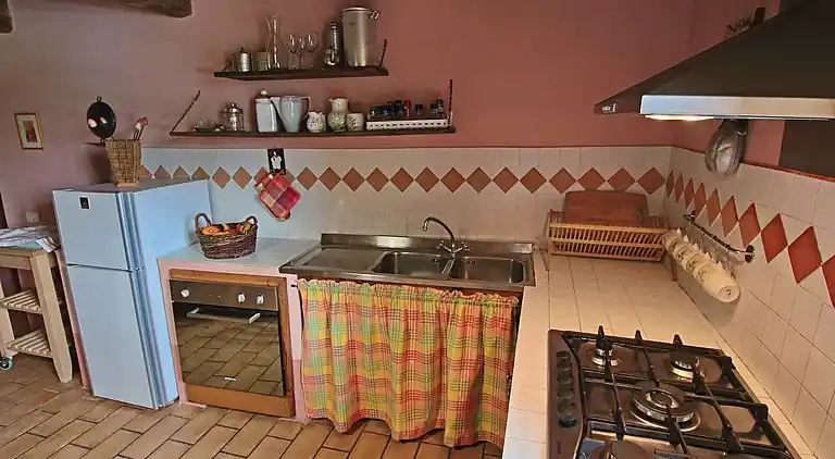 Gårdshus i Apecchio