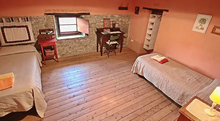 Gårdshus i Apecchio