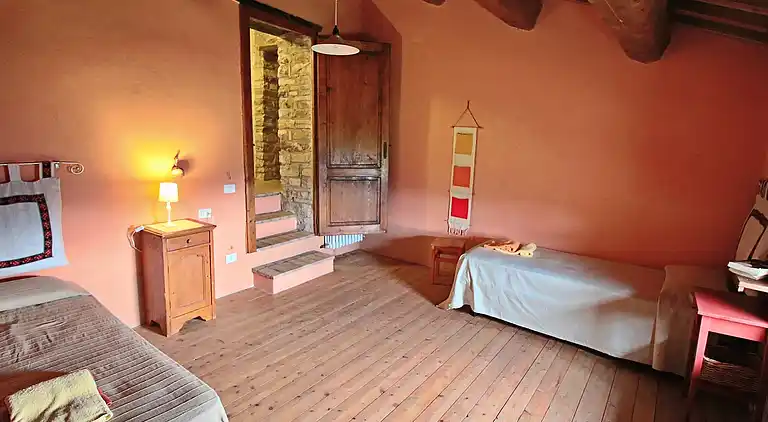 Gårdshus i Apecchio