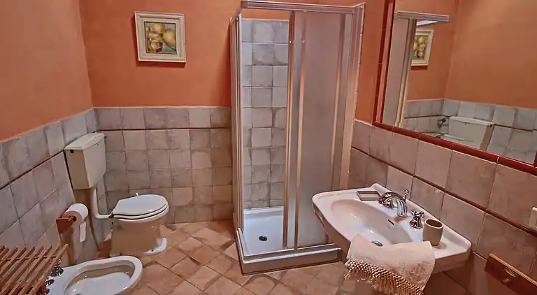 Gårdshus i Apecchio