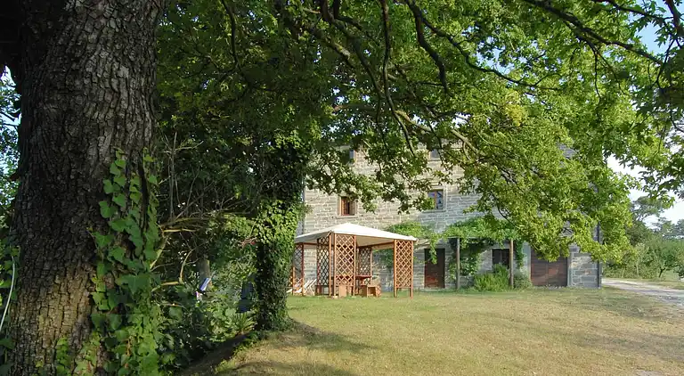 Gårdshus i Apecchio