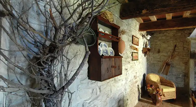 Gårdshus i Apecchio