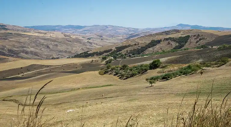 Bondgård i Petralia Sottana