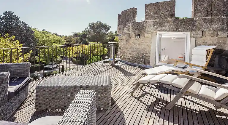 Castle in Jonquières