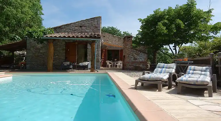 Casa de vacaciones en Sampzon