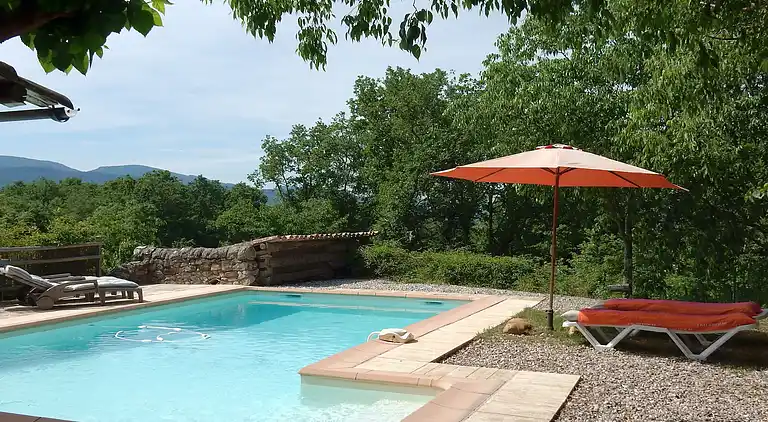 Casa de vacaciones en Sampzon