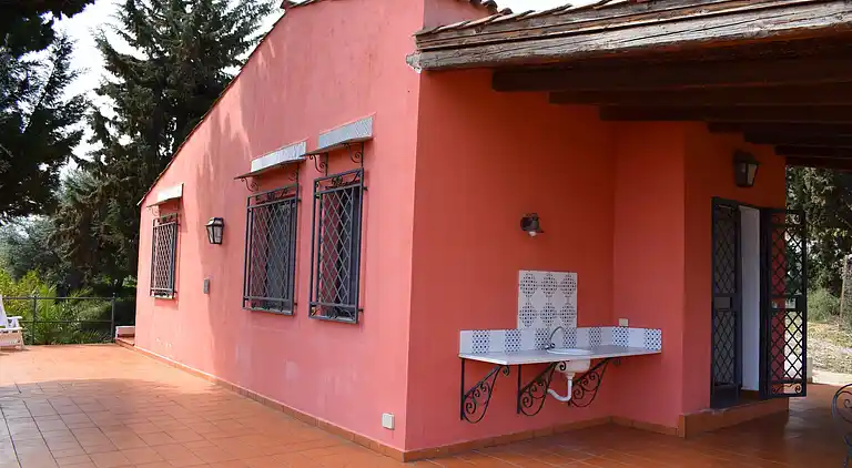 Stuga i Santa Flavia