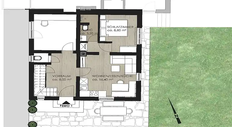 Hytte i Sankt Johann