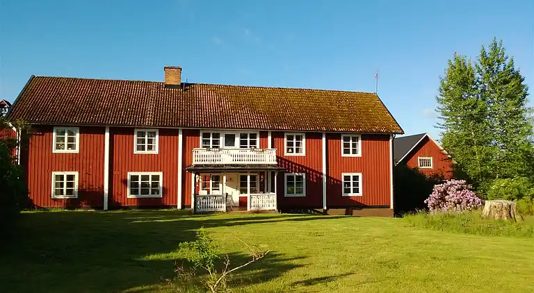 Gussagården; ein großes und wunderbares Haus