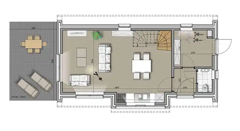 Villa i Bredene-aan-Zee