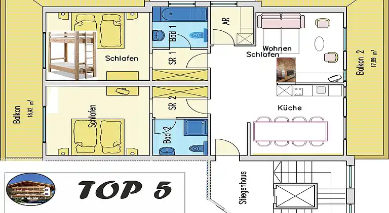 Ferielejlighed i Finkenberg