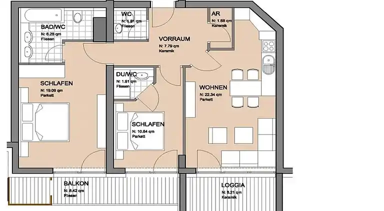 Ferielejlighed i Zell am See