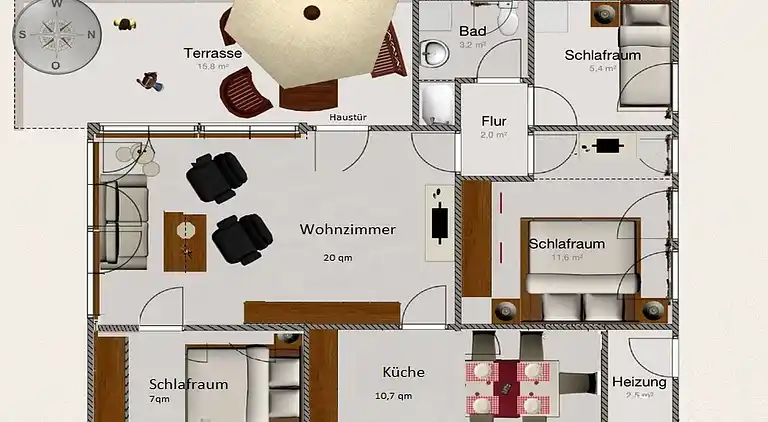 Sommerhus i Feriendorf Hennesee