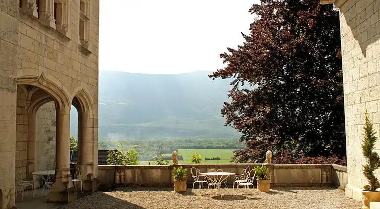 Castle in Serrières-en-Chautagne