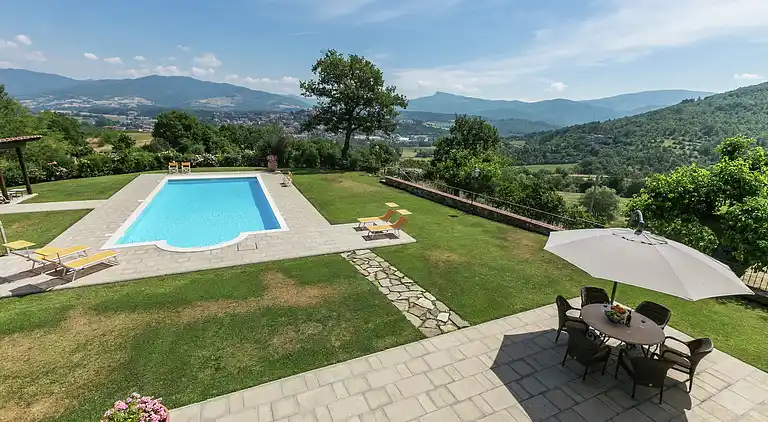 Manor house in Bibbiena