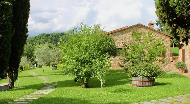 Gårdhus i Popoltaio-Schiacciato